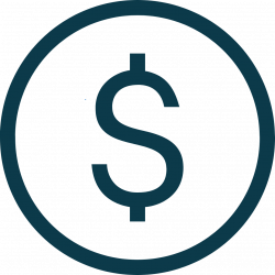 Untitled design (35) icon with a dollar sign in a circle